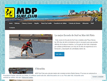 Tablet Screenshot of mdpsurfclub.com